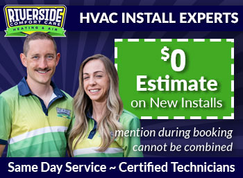 van buren HVAC Install Riverside Comfort Care
